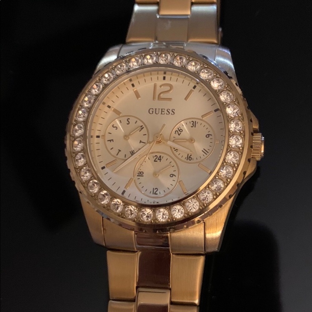 Guess gold watch